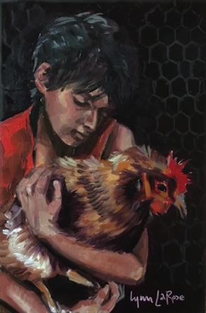 Boy and His Rooster
6x9
